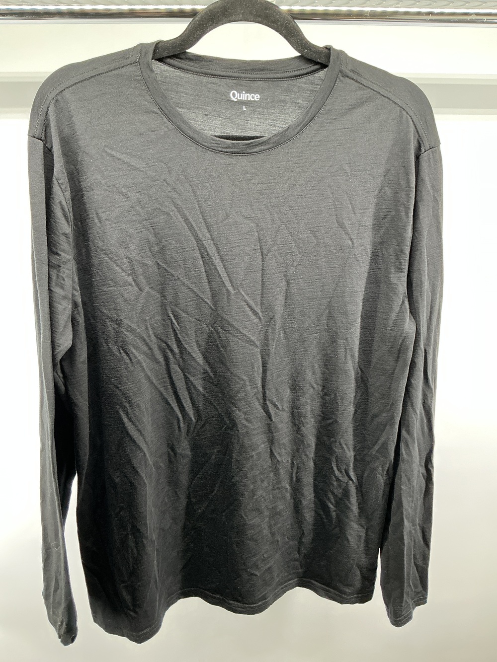 100% Merino Wool All-Season Long Sleeve Base Layer Tee